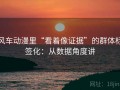 风车动漫里“看着像证据”的群体标签化：从数据角度讲